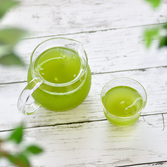 【夏のお茶】水出し煎茶ティーバッグ 「甘くて緑」 4g×10個
