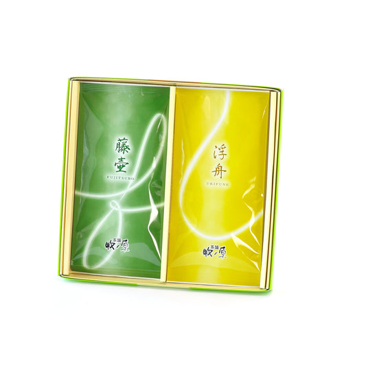 深蒸し茶 藤壷・浮舟セット 2025年度新茶入荷