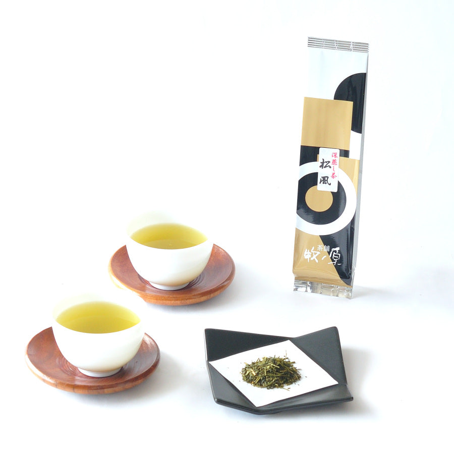 深蒸し茶 松風 (静岡県大井川流域産) 茶葉 100g