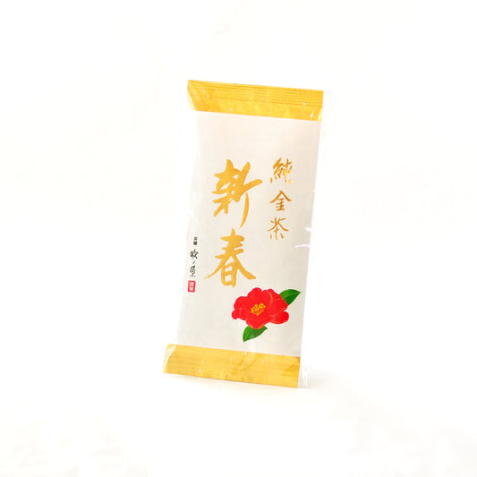 【縁起茶】純金茶「新春」　(平袋)　きんぷんちゃ　11/15より販売開始