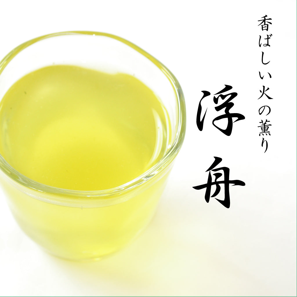 【浮世絵柄 限定パック】人気のお茶「浮舟・藤壷 」ギフト箱入り　Aタイプ