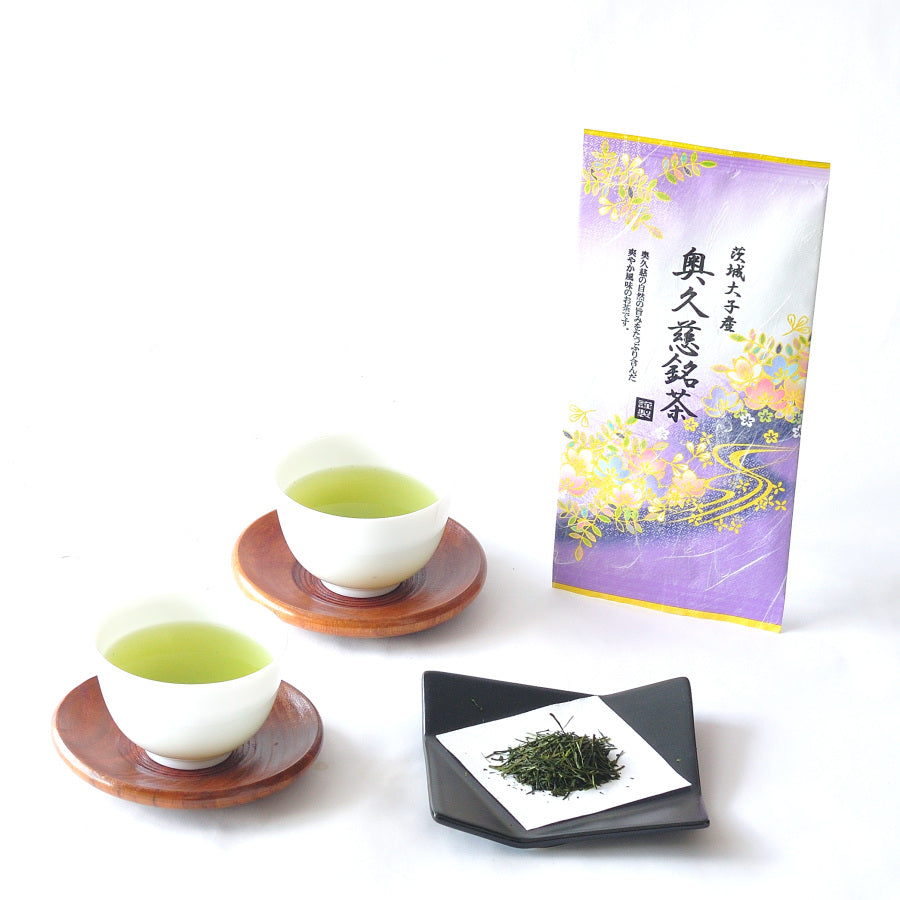 奥久慈茶（おくくじ茶）　(茨城県産) 茶葉　100ｇ