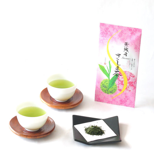 さしま茶（猿島茶）　(茨城県産) 茶葉　100ｇ