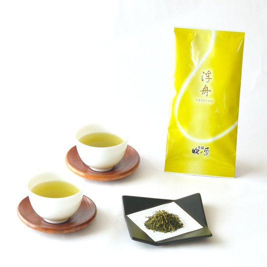 深蒸し茶　浮舟　(静岡県大井川流域産) 茶葉　100ｇ